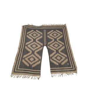Frye Shawl Western Aztec Gray